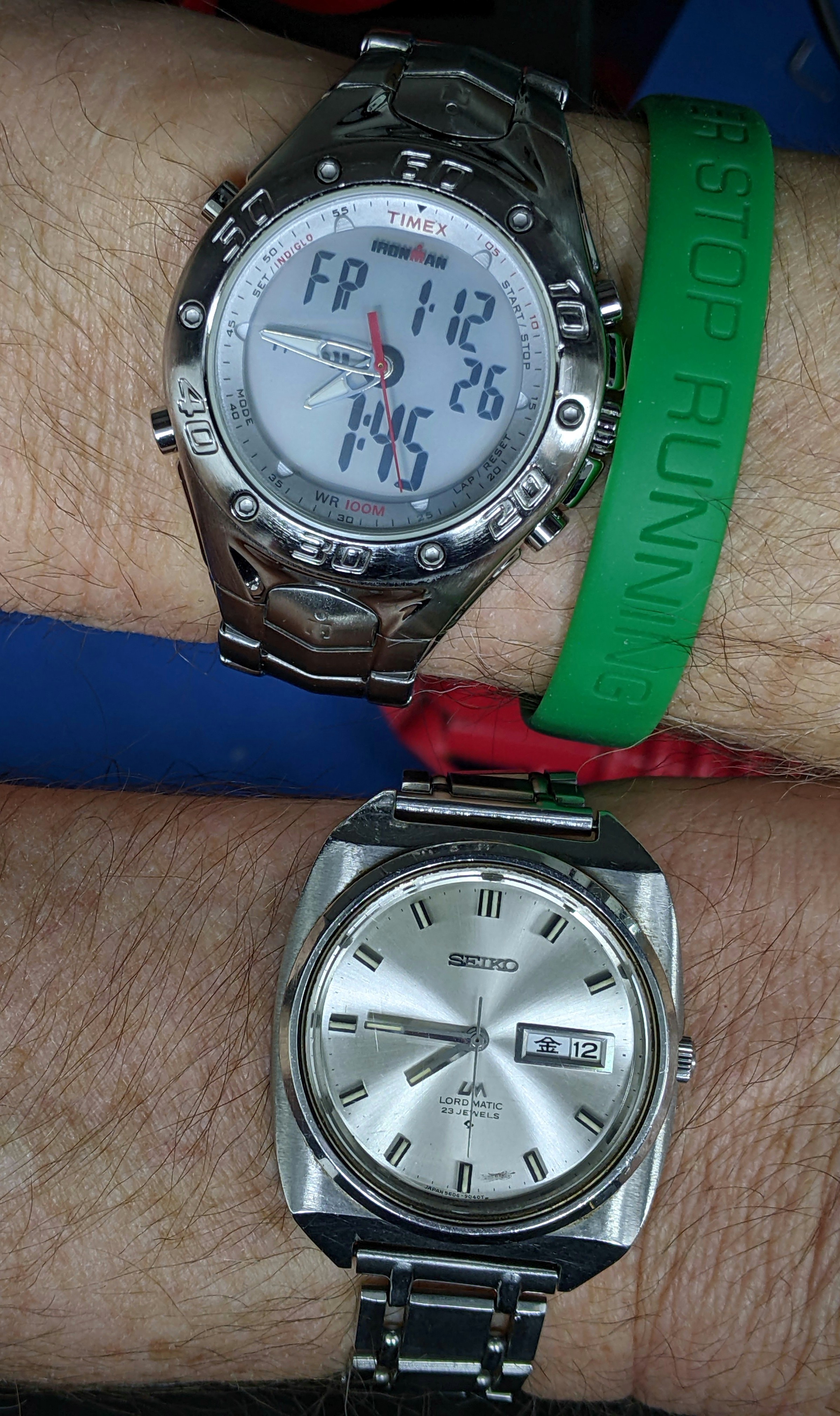 Timex Dualtec and Lordmatic